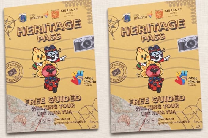 Cuma Dicetak 1.000, Batavia Heritage Passport Ajak Wisatawan Jelajah Kota Tua