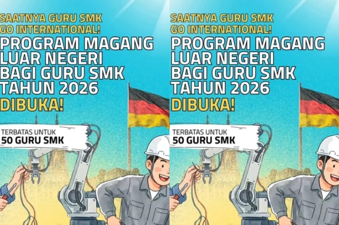 LPDP Kucurkan Rp28 Juta per Bulan untuk Guru SMK Magang di Jerman, Ada Target Besar di Baliknya