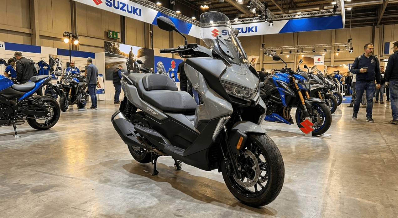 Burgman Series Full Upgrade Jadi New Suzuki Burgman 250, Makin Keren dengan Dual Disc Brake dan Punya Desain yang Arogan!