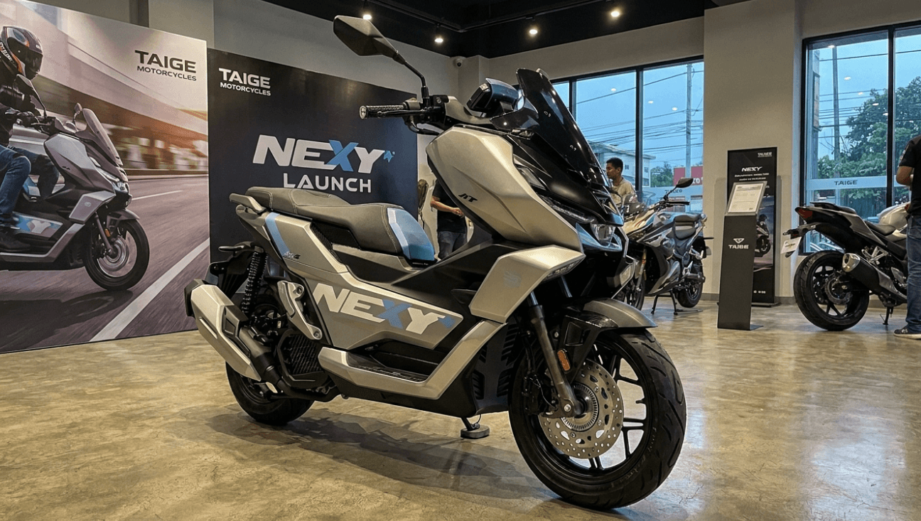Yang Mewah-Mewah Aja! All New Taige Nexy Plus 150: Skutik 150cc dengan Aura Big Bike dan Fitur Melimpah, Siap Masuk Indonesia?