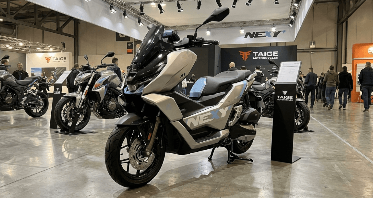 Desain Futuristik Bukan Cuma Pemanis, All New Taige Nexy Plus 150 Siapkan Mesin Loncin 149cc Bertenaga Monster, Tinggal Tunggu Masuk Tanah Air!