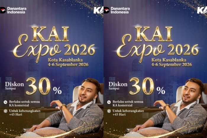 Makin Jauh dari Hari Keberangkatan, Diskon Tiket KAI Expo 2026 Makin Besar