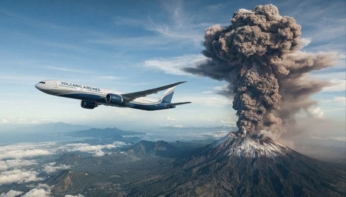 Abu Vulkanik Terlihat Tipis, Tapi Dampaknya Bisa Bikin Mesin Pesawat Sampai Kehilangan Tenaga