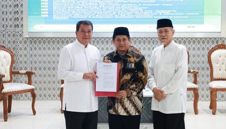 Dukung Satgas Anti Rentenir, Bupati Tangerang Minta Lembaga Pembiayaan Daerah Permudah Syarat Pinjaman