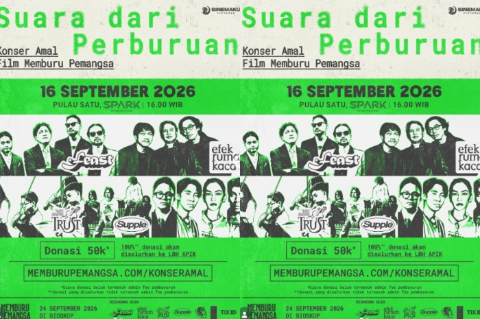 Nonton Sambil Berdonasi, Konser Amal "Memburu Pemangsa" Bantu Penanganan Kasus Kekerasan Anak