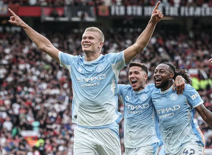 Bermain 10 Orang, Man City Bungkam MU 1-0 di Old Trafford