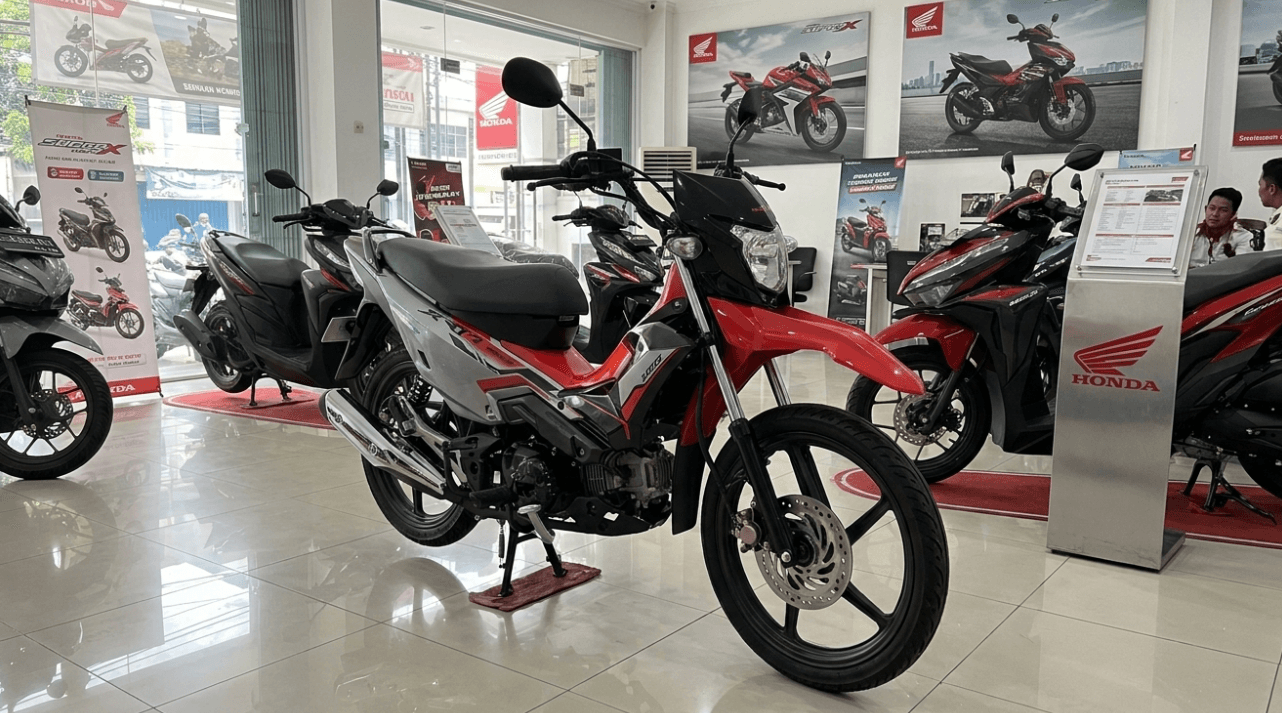Honda Supra X Cross 125 Hadir, Dibekali Mesin 125cc SOHC, Panel Instrumen Full Digital dan Torsi Beringas 9,55 Nm
