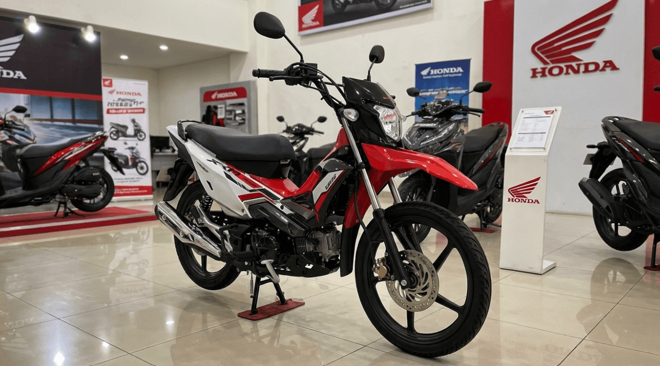 Honda Supra X Cross 125 Hadir di Indonesia dengan Spesifikasi Mengejutkan, Bobot Ringan 97 Kg serta Performa Mesin Lebih Menarik