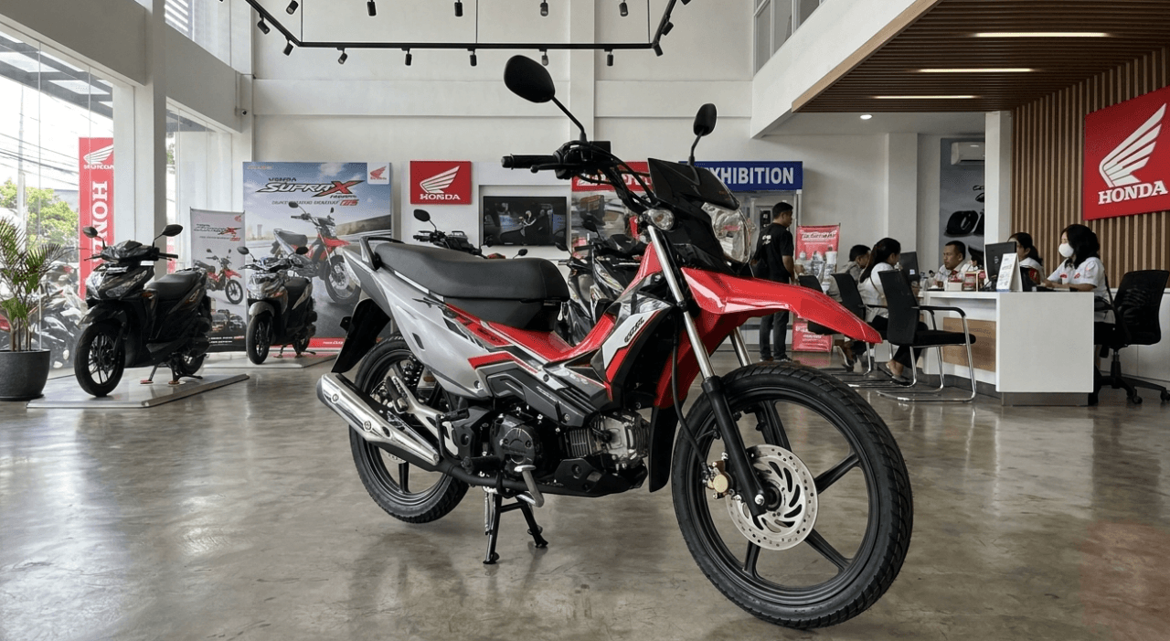 Honda Supra X Cross 125, Motor Tangguh dengan Desain Radikal dan Ground Clearance 143 mm Harga Mulai Rp17 Jutaan