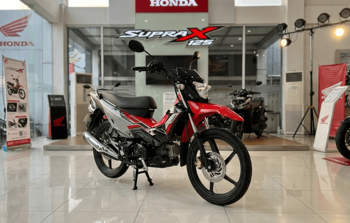Kehadiran Honda Supra X Cross 125 Bikin Segmen Motor Bebek Makin Menggoda, Tarikan Responsif dan Wajah Kini Lebih Brutal