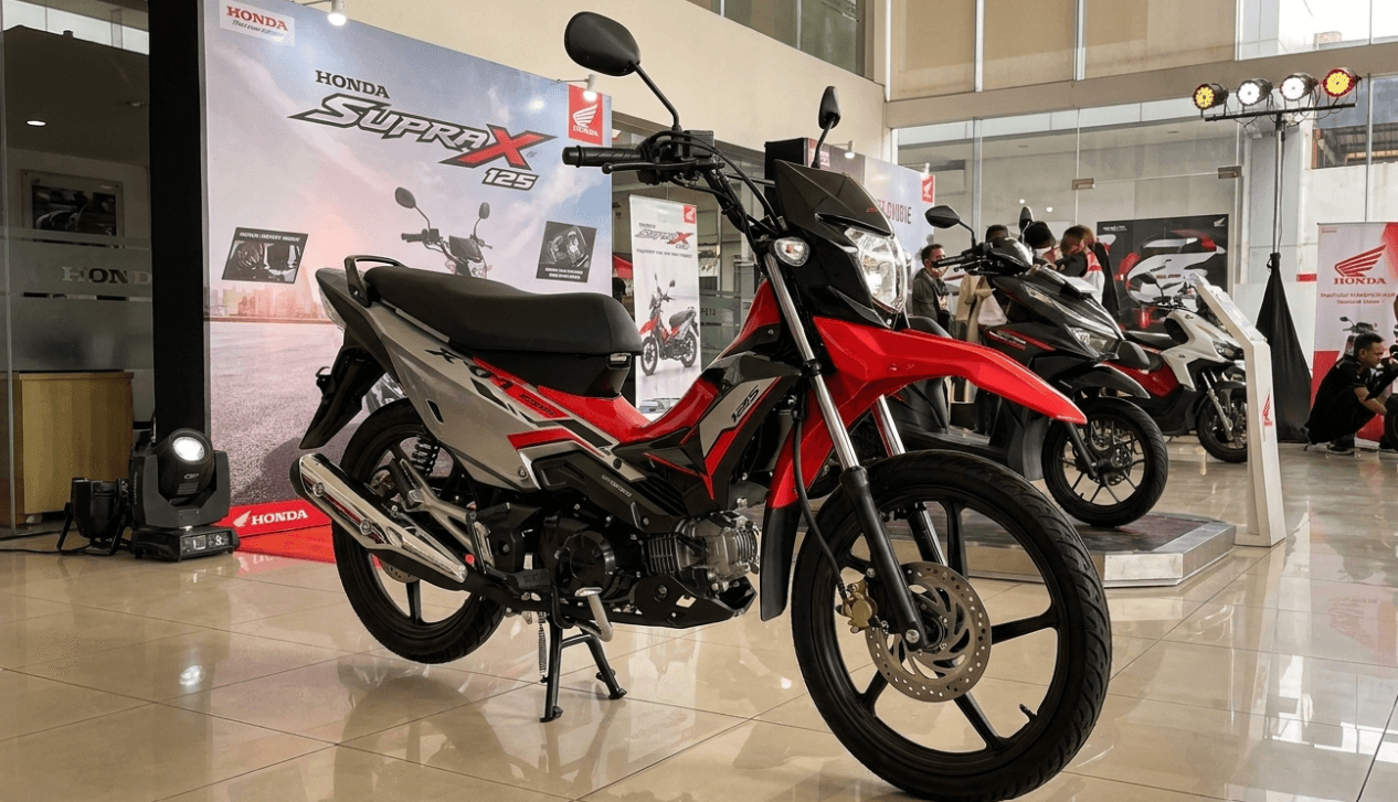 Honda Supra X Cross 125 Bawa Torsi 9,55 Nm dan Bobot Super Ringan 97 Kg, Motor Bebek Trail Tangguh Fokus Kelincahan Ekstrem