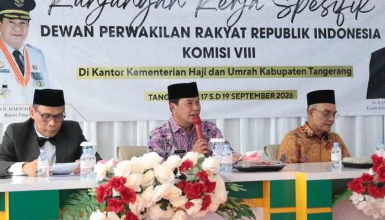 Komisi VIII DPR RI Apresiasi Layanan Haji Pemkab Tangerang, Anggarkan Miliaran Rupiah Demi Kenyamanan Jamaah