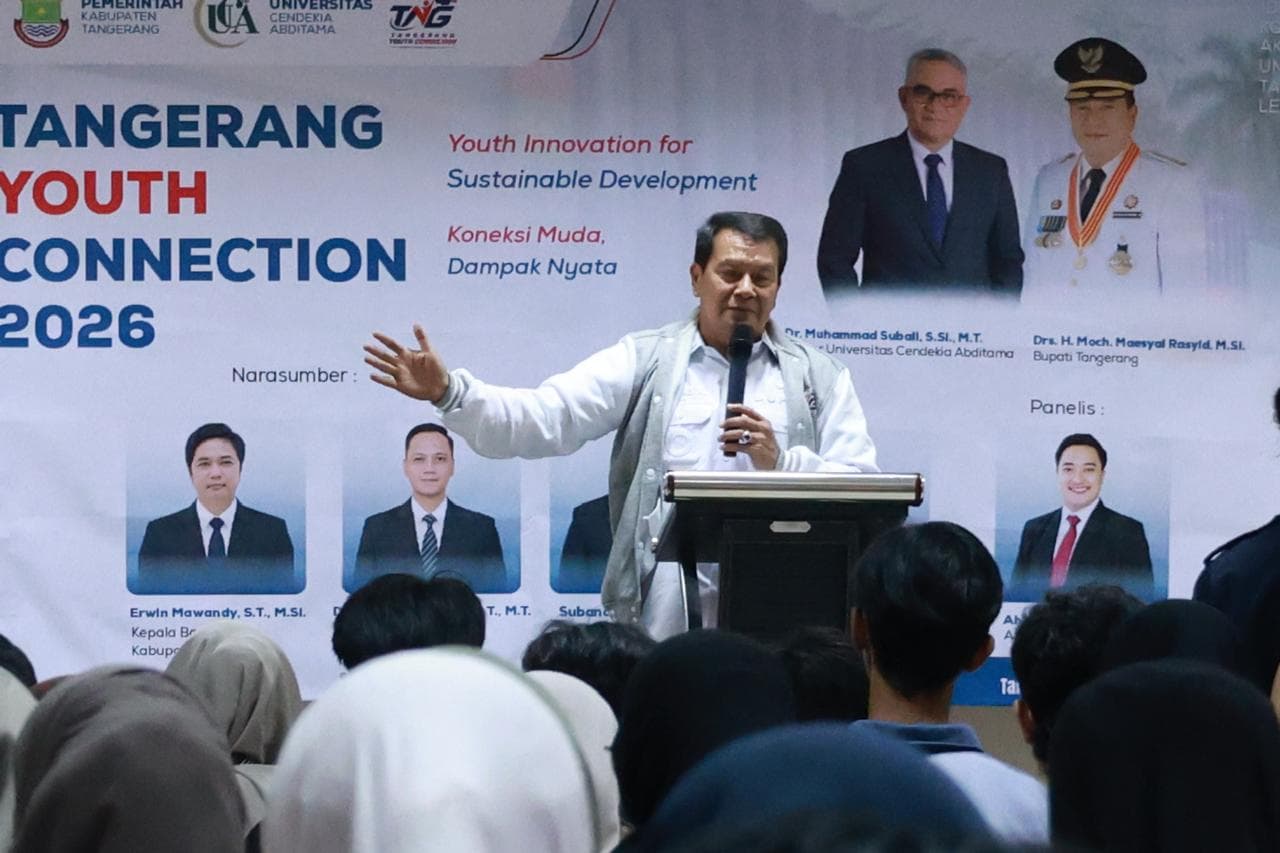 Tangerang Youth Connection 2026: Bupati Maesyal Rasyid Ajak Generasi Muda Dorong Inovasi Berkelanjutan