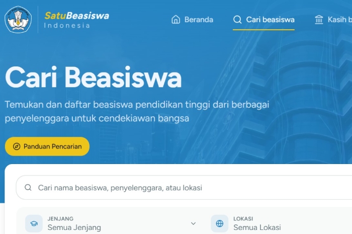 SatuBeasiswa Indonesia Hadir, Ratusan Peluang Beasiswa Kuliah Dikumpulkan dalam Satu Portal