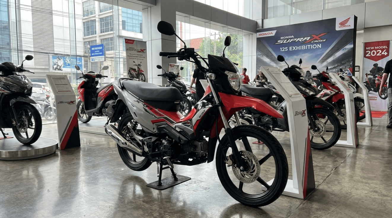 Motor Bebek Trail Paling Radikal, Honda Supra X Cross 125 Hadir dengan Sentuhan Muka CRF dan Ekor Legendaris Supra