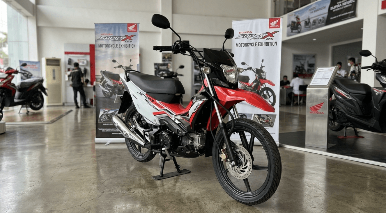 Honda Supra X Cross 125 Diam Diam Jadi Motor Bebek Trail Rp17 Jutaan Paling Ideal untuk Harian dan Menghajar Jalan Rusak