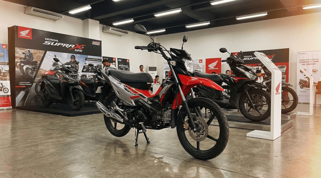 Honda Supra X Cross 125 Segera Hadir di Indonesia, Bawa Teknologi Canggih dan Manuver Lincah yang Siap Mengubah Peta Persaingan Roda Dua
