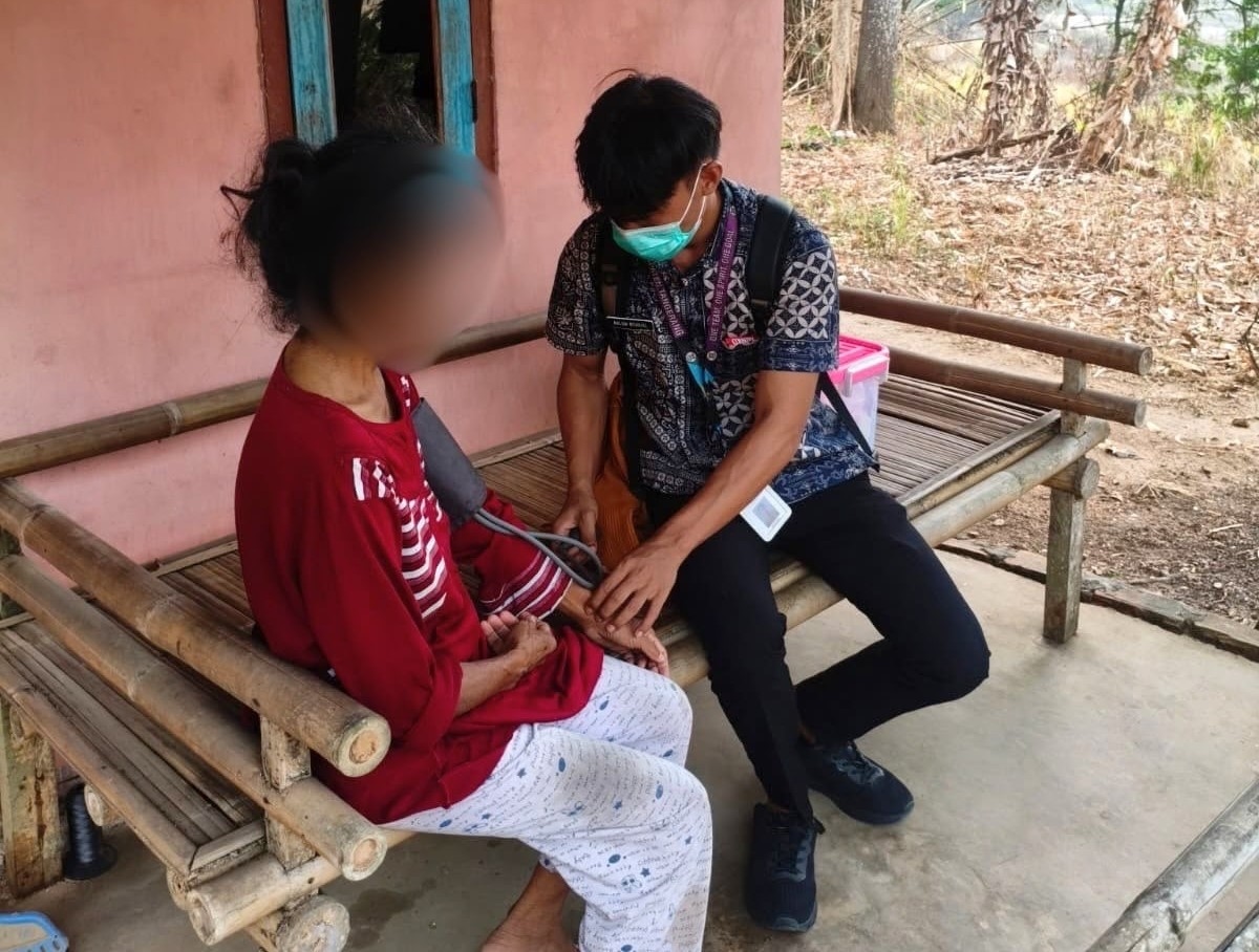 Pantau Kesehatan Jiwa Masyarakat, Puskesmas Cisoka Gelar Kunjungan Rutin ke Rumah Pasien ODGJ