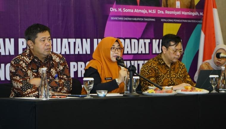 Disperindag Kabupaten Tangerang Gelar Pembinaan IKM Padat Karya, Fokus Tingkatkan Daya Saing Industri