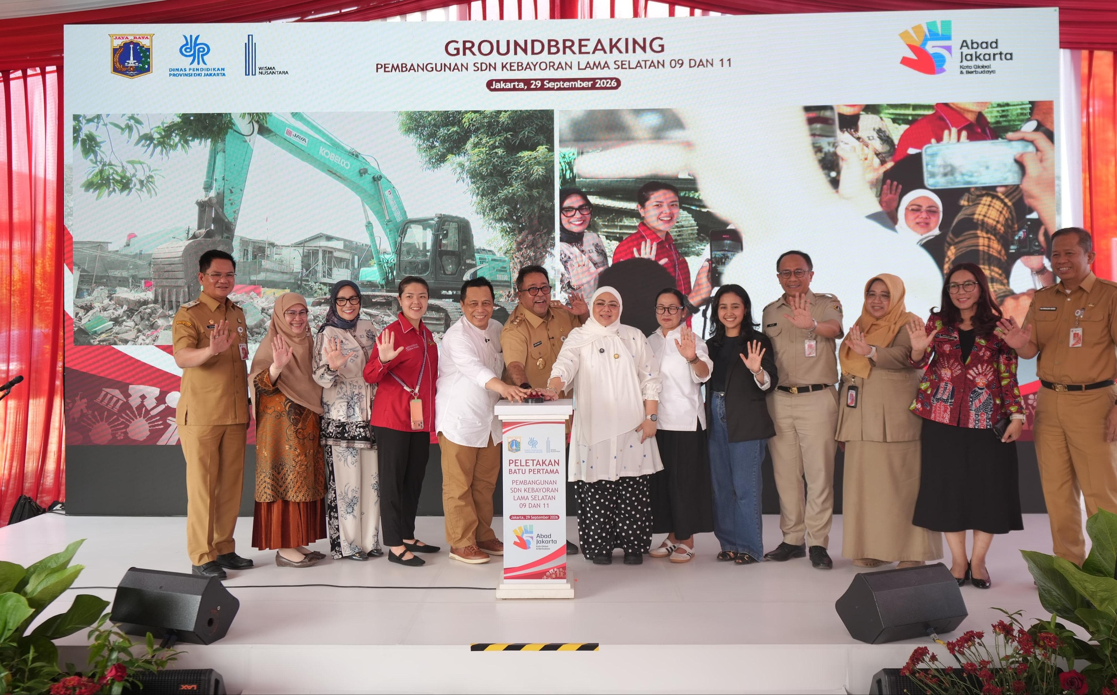 Pemprov DKI Mulai Pembangunan Kembali SDN Kebayoran Lama Selatan 09 dan 11, Targetkan Rampung Agustus
