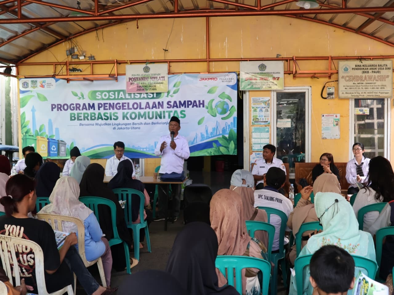 Gandeng Warga Sunter Agung dan Papanggo, Jakpro Luncurkan Program Pemilahan Sampah Berbasis Komunitas