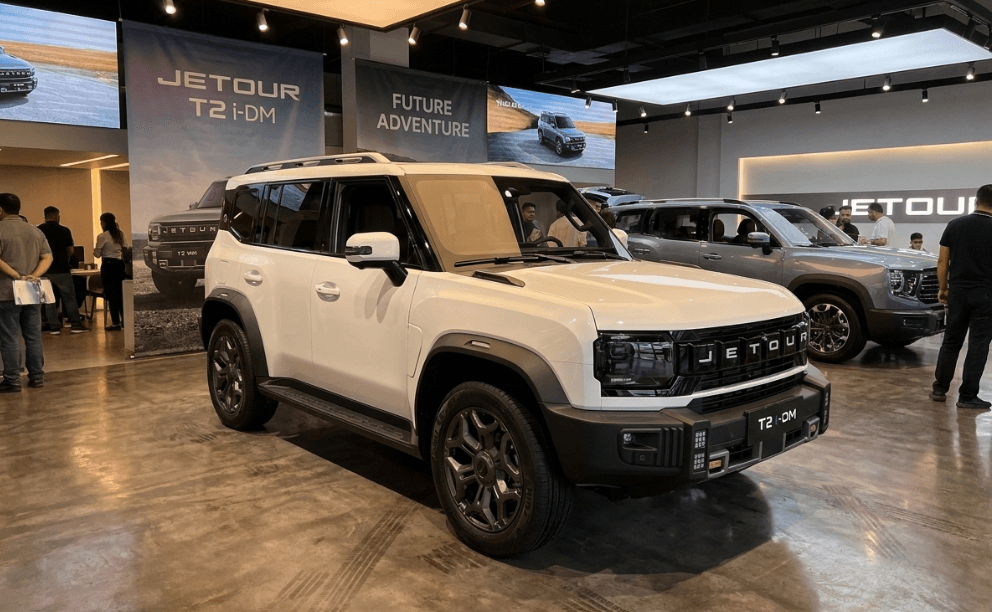 Bikin Panik GWM Tank 300 dan BAIC BJ40, Jetour T2 i-DM Tampil Tangguh dan Mewah dengan Desain Boxy Off-Road