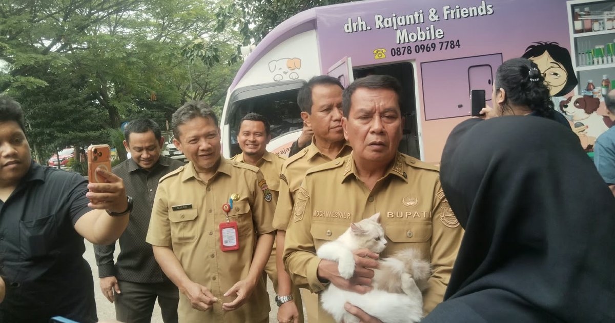 Cegah Rabies! Bupati Tangerang Ajak Warga Manfaatkan Layanan Vaksinasi Gratis untuk Hewan Peliharaan