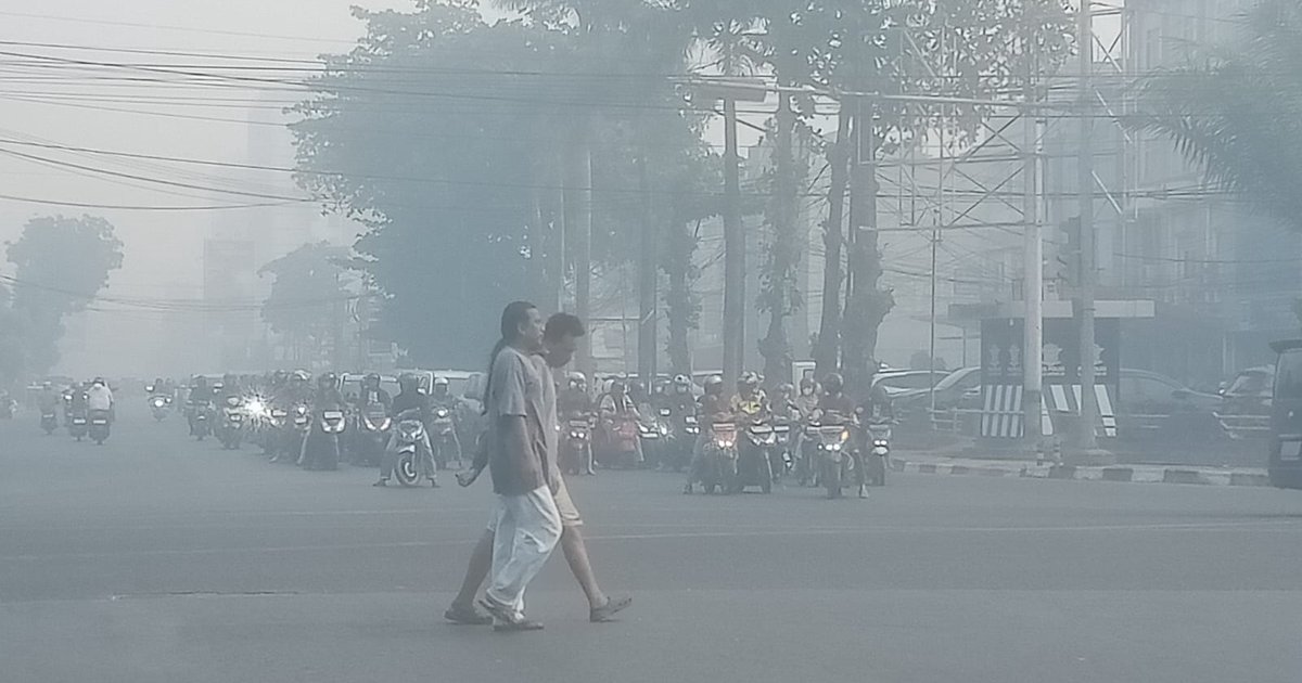 Hampir Dua Bulan Belajar dari Rumah, Siswa Palangka Raya Menanti Kabut Asap Berakhir
