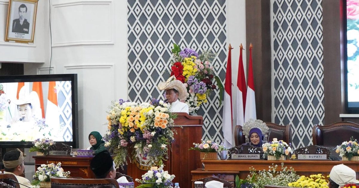 Hari Jadi Ke-394, DPRD Kabupaten Tangerang Gelar Rapat Paripurna Istimewa, Tekankan Sinergi Pembangunan Menuju Kesejahteraan Nyata
