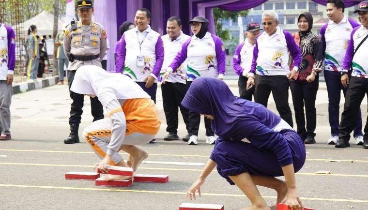 Resmi Dibuka Wabup Intan, FORKAB Ke-1 Kabupaten Tangerang 2026 Jadi Momentum Lestarikan Olahraga Tradisional