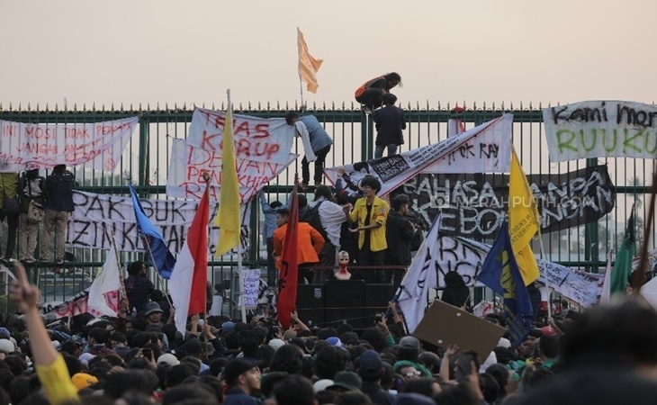 Mahasiswa Demo Tuntut Pendidikan Gratis di DPR, 3.983 Personel Gabungan Disiagakan