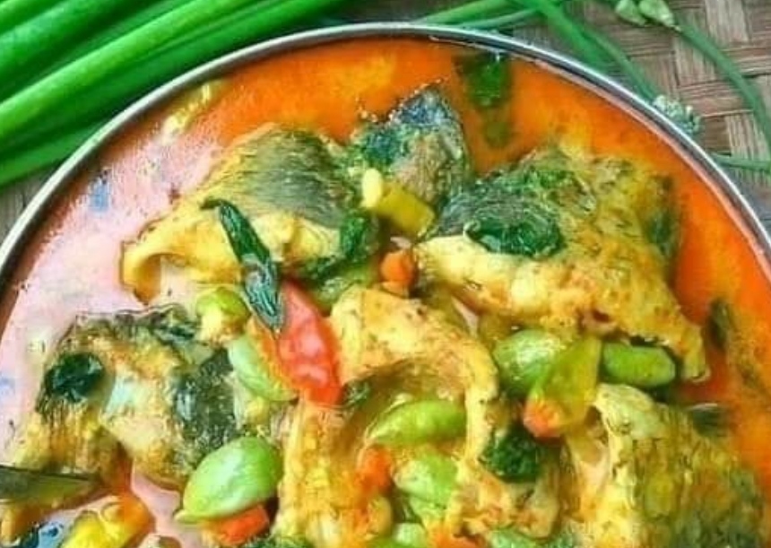 Resep Masakan Ikan Mas Kuah Kuning Kemangi, Enak Banget Rasanya