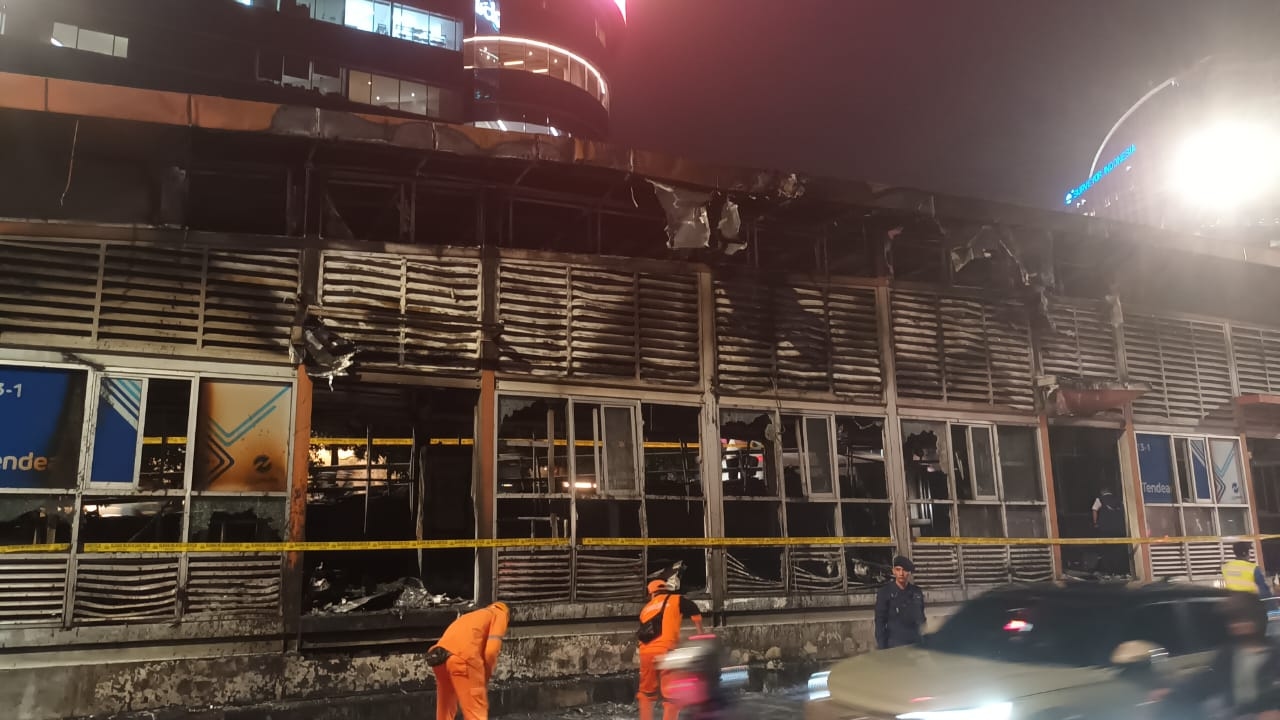 Transjakarta Pastikan Halte Tandean yang Kebakar Kembali Beroperasi Mulai Senin Pekan Depan