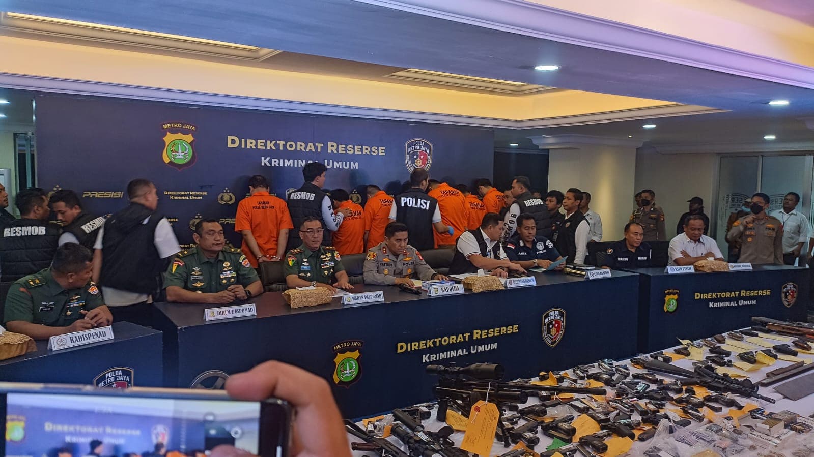 Bongkar Sindikat Penjualan Senpi Ilegal, Salah Satu Pelaku Residivis Penyuplai Teroris