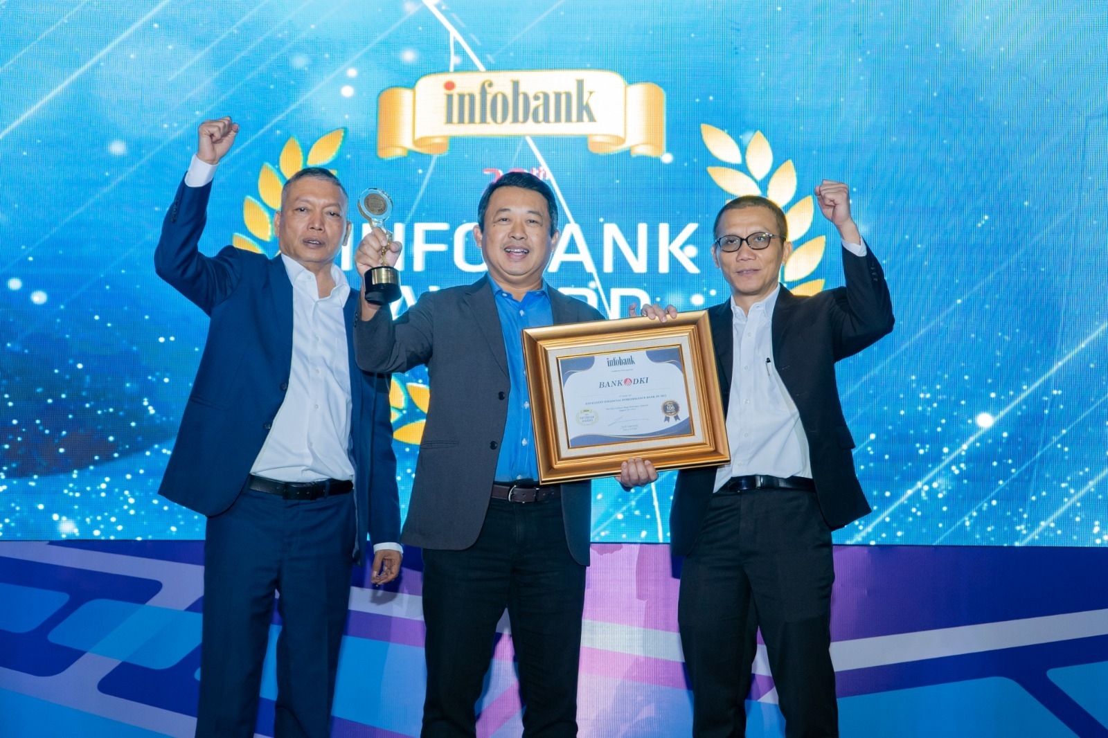 Mantap! Bank DKI Terima 2 Penghargaan dari Infobank Award 2023