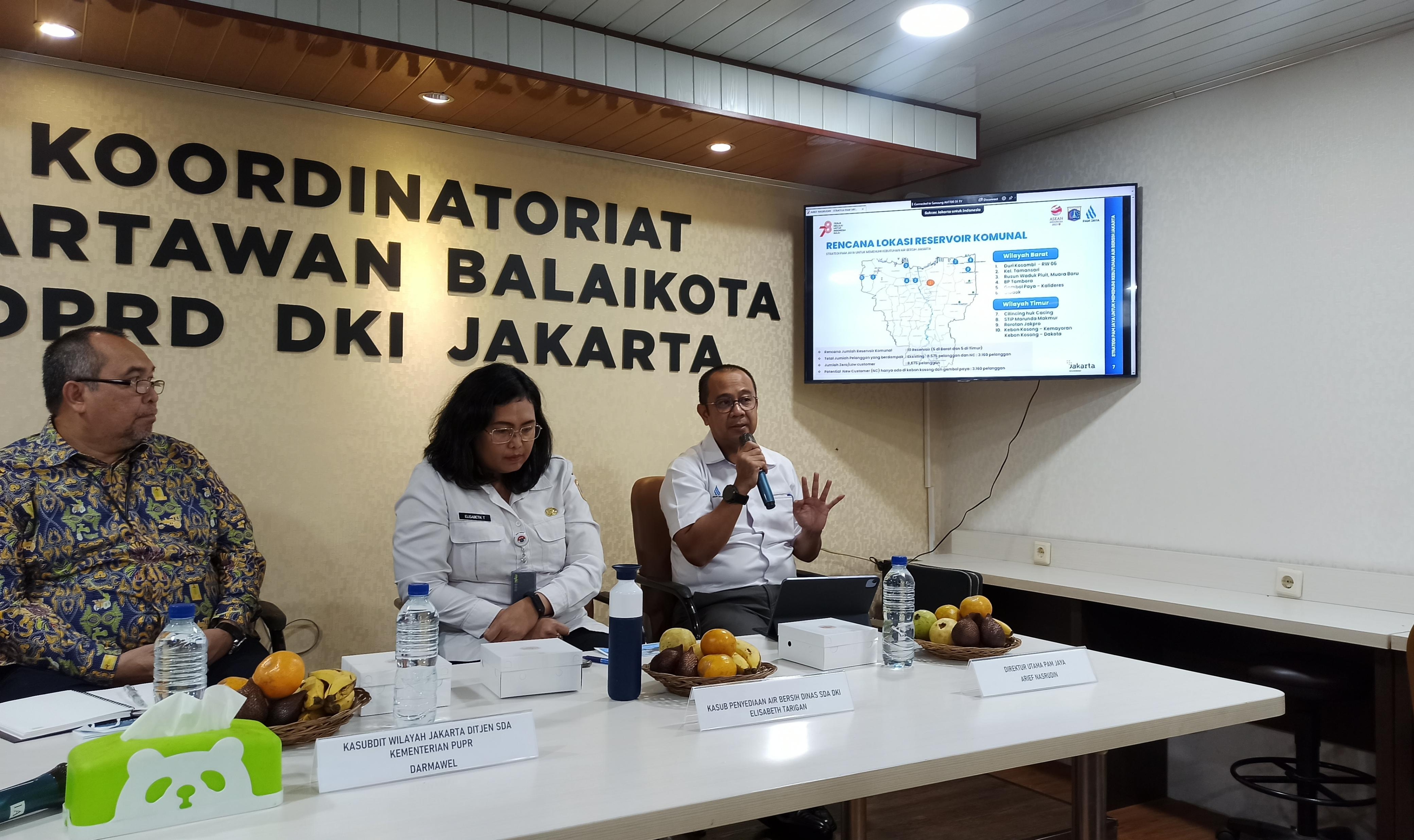 Mantap! Empat Tempat Penampungan Air Skala Besar Bakal Diresmikan September Mendatang