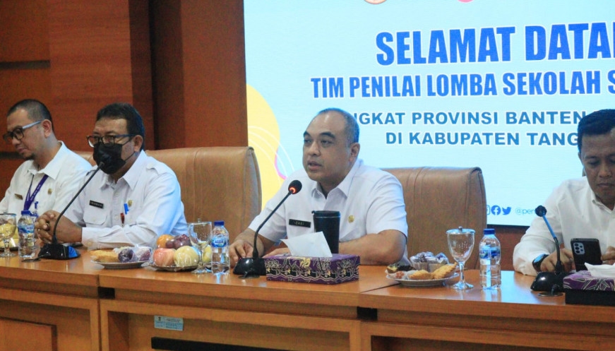 Lomba Sekolah Sehat Tingkat Provinsi, Tim Penilai Kunjungi 2 Sekolah di Kabupaten Tangerang