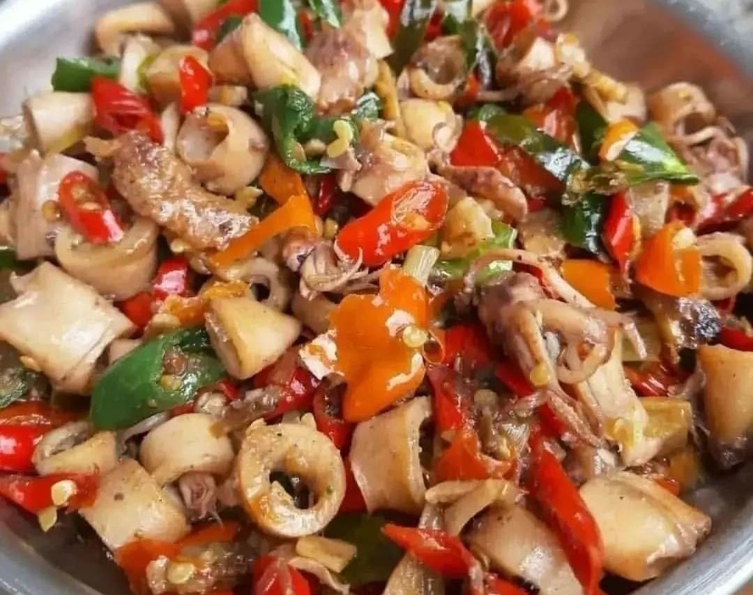 Resep Masakan Cumi Asin Pedas, Enak Banget Bikin Makan Nambah