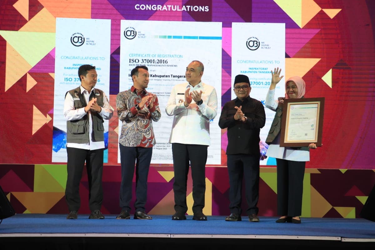 Bupati Zaki Jadikan Inspektorat Sebagai Pilot Project Sistem Manajemen Anti Penyuapan