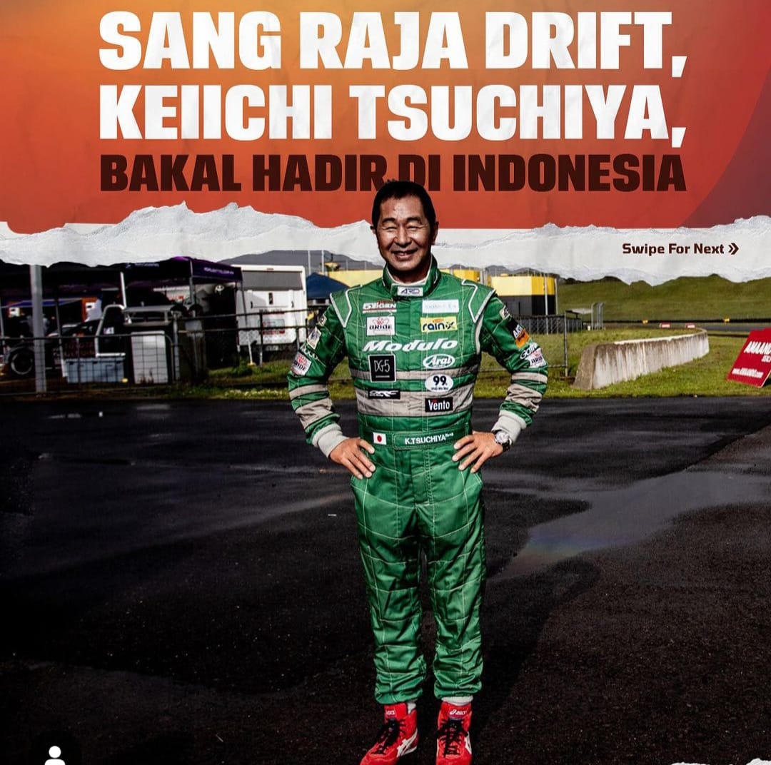 Indonesia Modification & Lifestyle Expo Digelar di JCC Senayan, Bakal Dihadiri Raja Drift Keiichi Tsuchiya