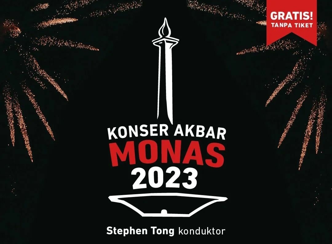 GRATIS, Konser Akbar Monas 2023, Oktober Ini Catat Tanggalnya di Sini