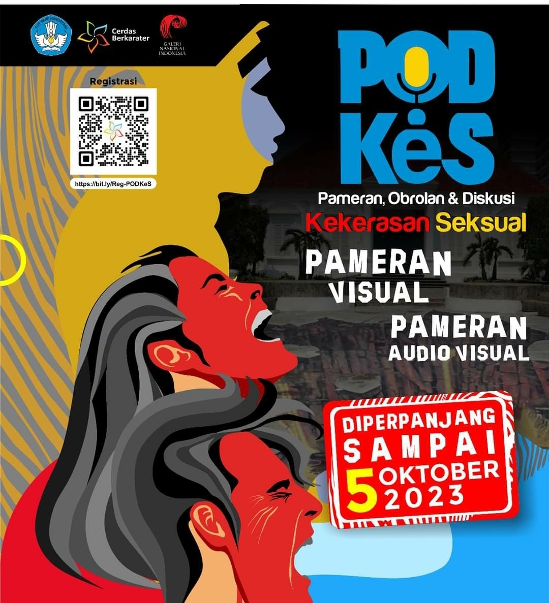 Masih Buka Event Pameran Seputar Kekerasan Seksual, POD.KeS Diperpanjang hingga 5 Oktober