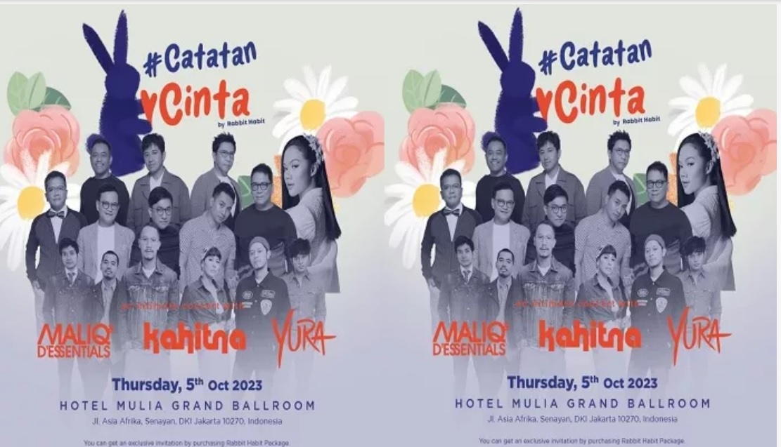 Mau Nonton Konser Catatan Cinta? Masih Ada Waktu Beli Tiket Secara OTS. Begini Caranya.