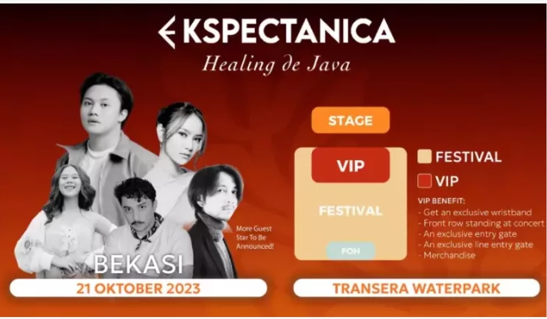 Rizky Febian dan Mahalini Bakal Goyang Bekasi dalam Event Festival Musik Ekspectanica, Sabtu 21 Oktober 2023