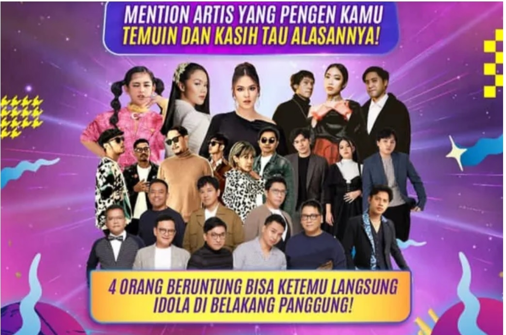 Semesta Berpesta! Nonton Konser Musik dan Bisa Foto Bareng Artis Idolamu, Ini Cara Dapat Giveaway Backstage