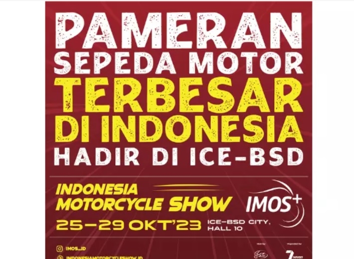Pameran Motor Terbesar di Indonesia Bakal Digelar di ICE BSD Tangerang, Catat Tanggalnya