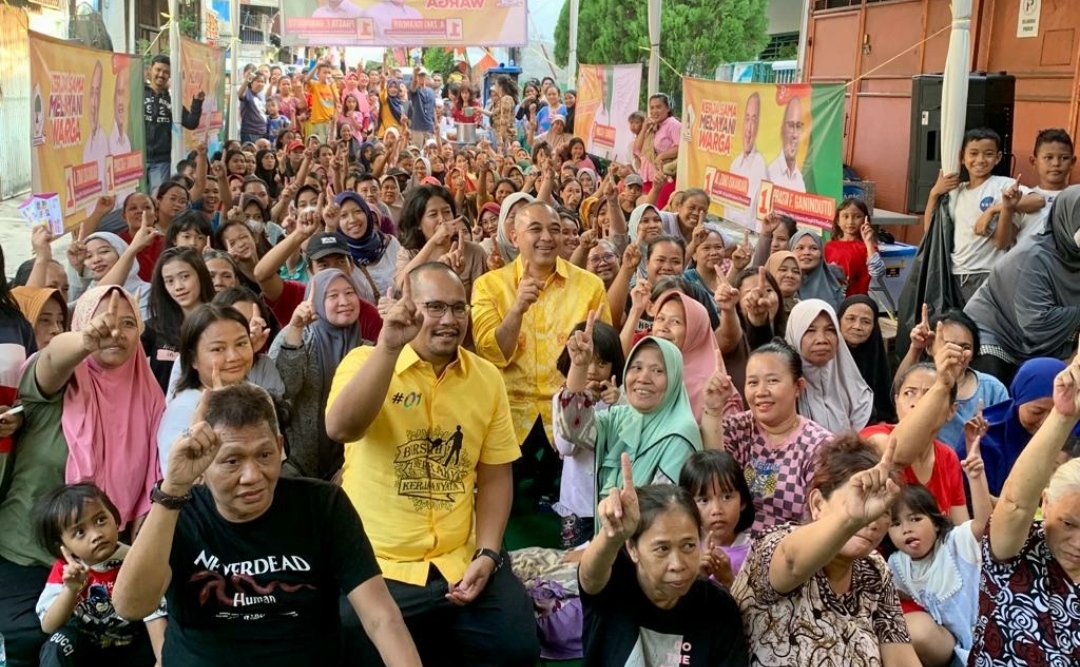 Temui Warga Tambora, Bang Zaki Sampaikan Visi Misi Golkar dan Diskusi Masa Depan Jakarta