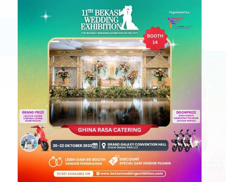 Calon Pengantin Merapat! Bekasi Wedding Exhibition Bakal Digelar di Grand Galaxy Park Mall, Catat Tanggalnya