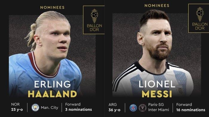 Tidak Ada Nama Christiano Ronaldo, Ini Daftar Lengkap 30 Nominasi Ballon d'Or 2023