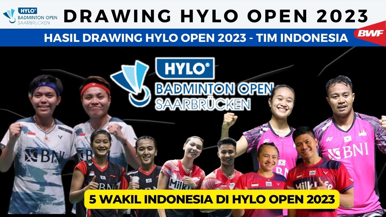 Live Streaming Badminton Hylo Open 2023, Apriyani/Fadia dan Ana/Tiwi Main Malam Ini
